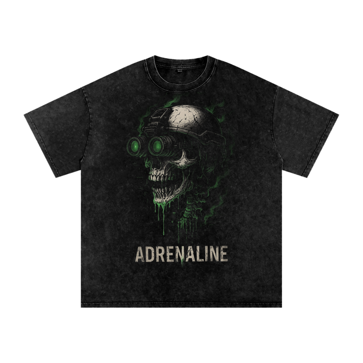 Acid Wash Oversize T-Shirt - 250 GSM