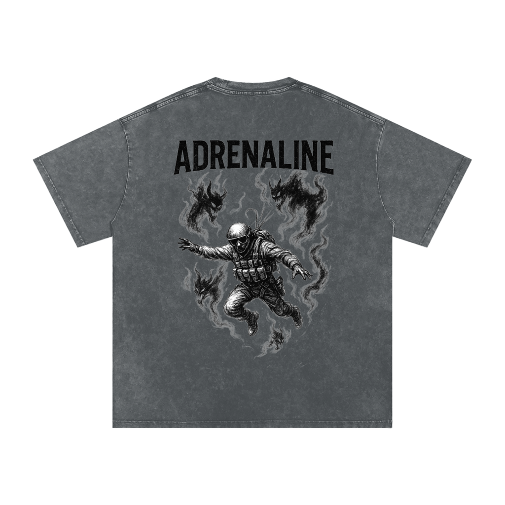 Acid Wash Oversize T-Shirt - 250 GSM