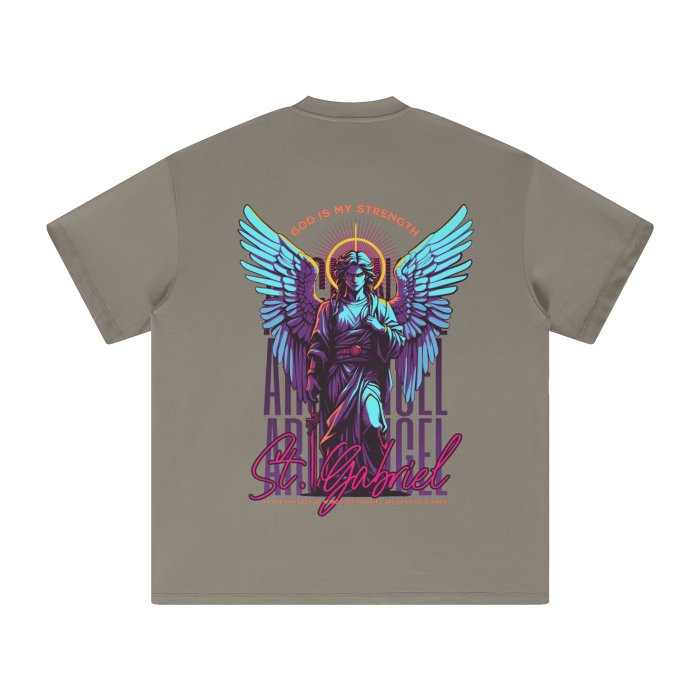 ST Gabriel Heavyweight Earth Tone FOG T-Shirt - 305GSM