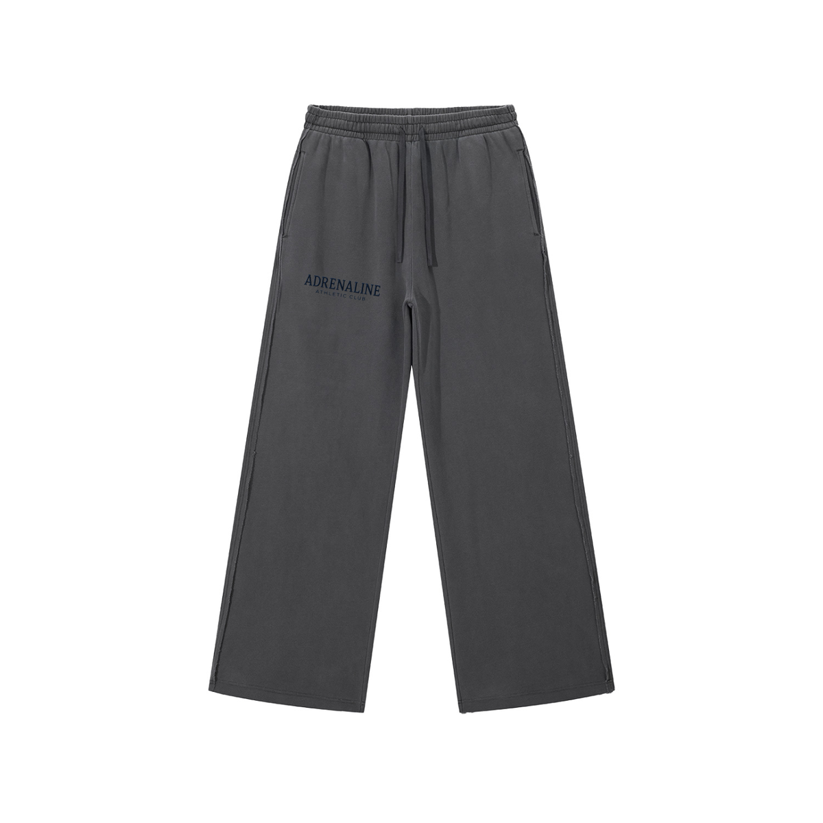 Snow Washed Raw Edge Sweatpants