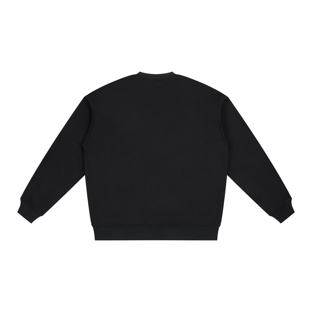 Oversized Drop Shoulder Crewneck Sweatshirt