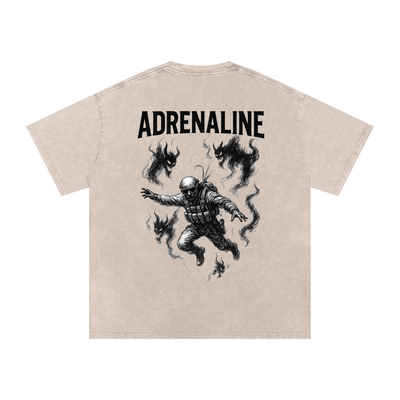 Acid Wash Oversize T-Shirt - 250 GSM