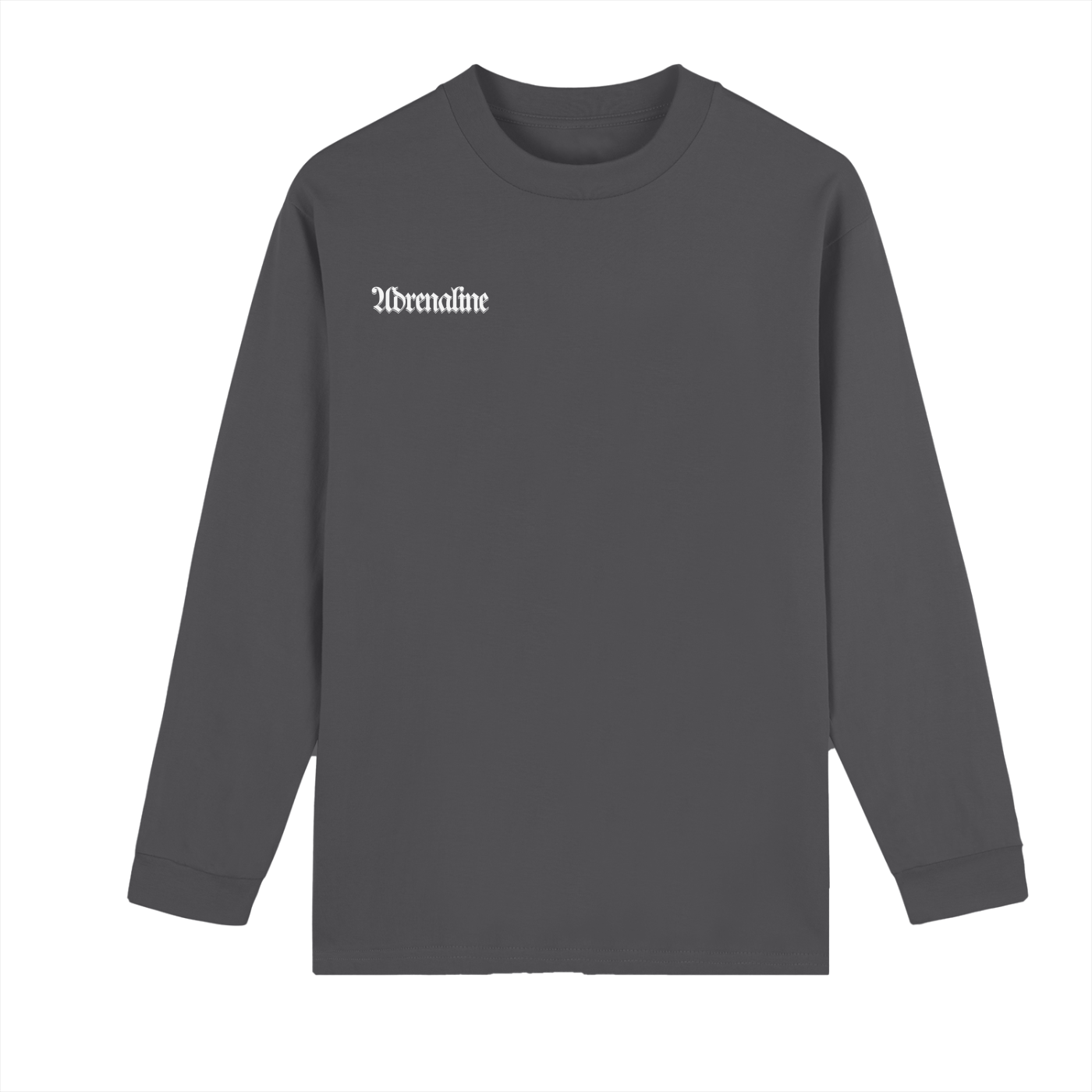 Unisex Crew Neck 270g Heavyweight 100% Cotton Drop Shoulder Long Sleeve Shirt