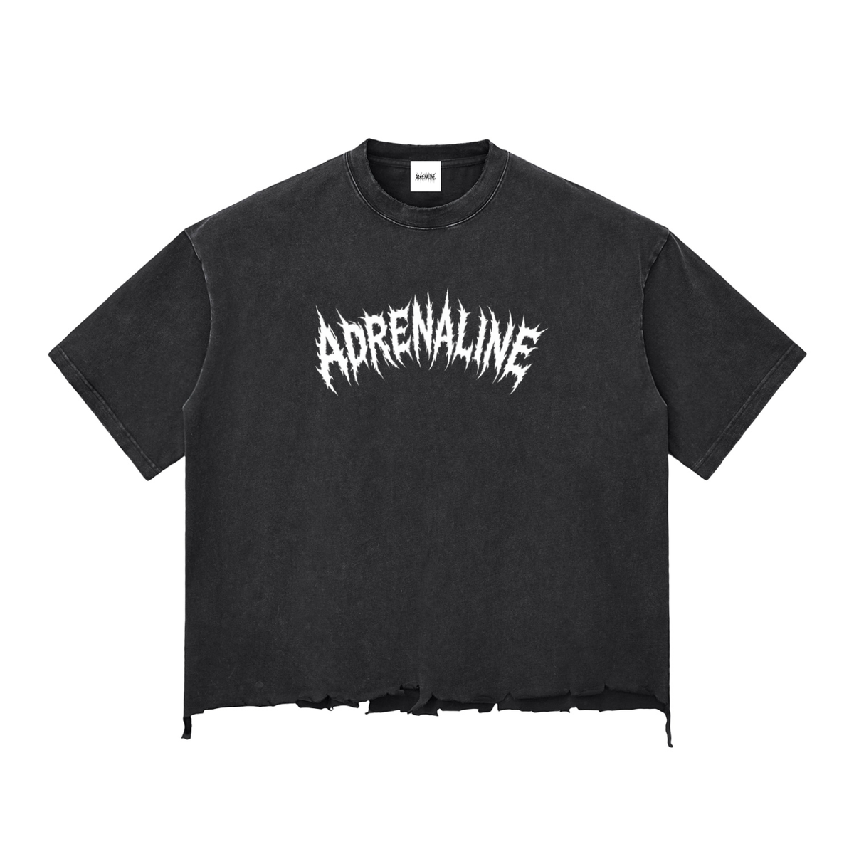 Kill your local Pedophile Snow Wash Raw-Hem Boxy T-shirt