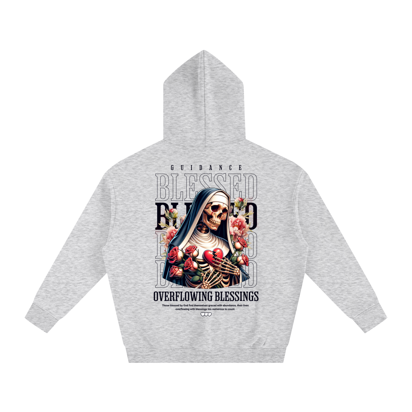 Blessed Nun Oversize Fleeced Hoodie
