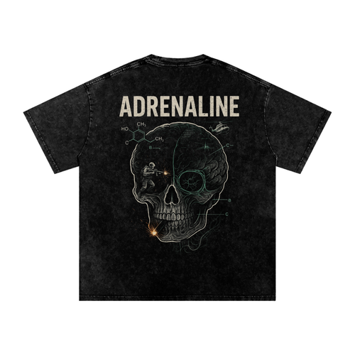 Acid Wash Oversize T-Shirt - 250 GSM