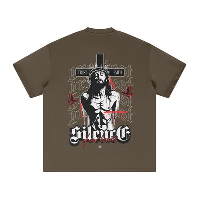 Give Faith Heavyweight Earth Tone FOG T-Shirt - 305GSM