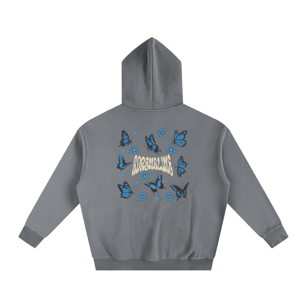 Adrenaline Y2K Oversize Fleeced Hoodie