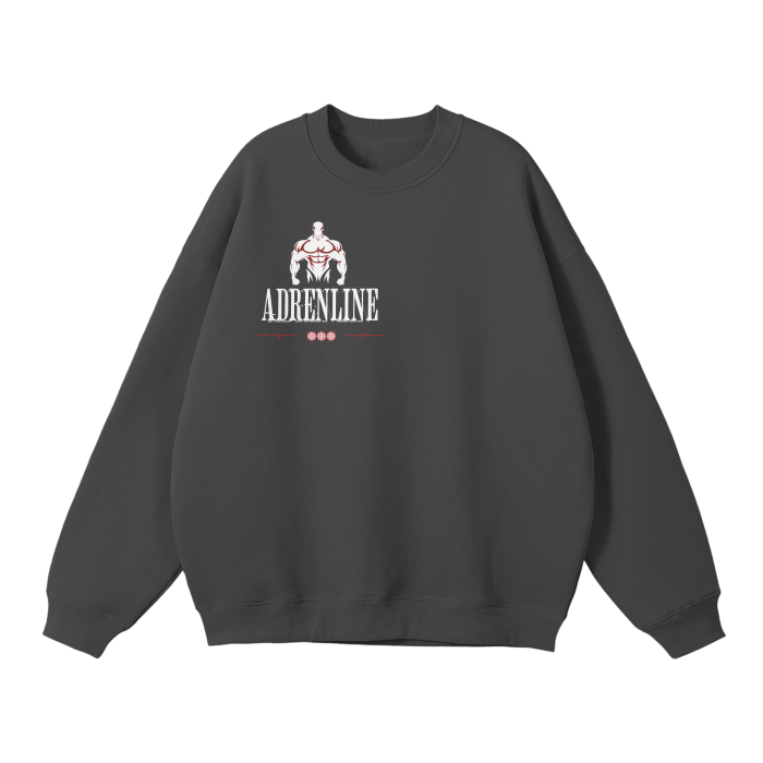Streetwear Unisex Solid Color Fleece Pullover