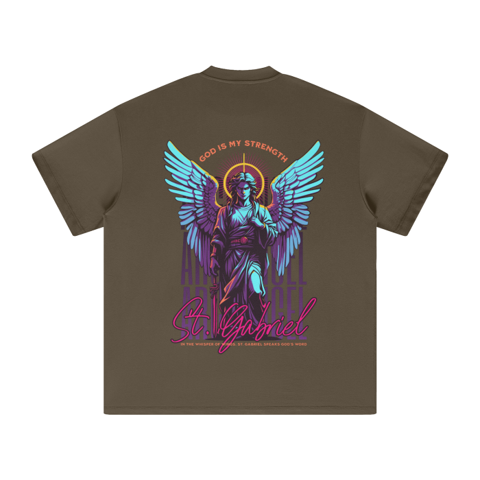 ST Gabriel Heavyweight Earth Tone FOG T-Shirt - 305GSM