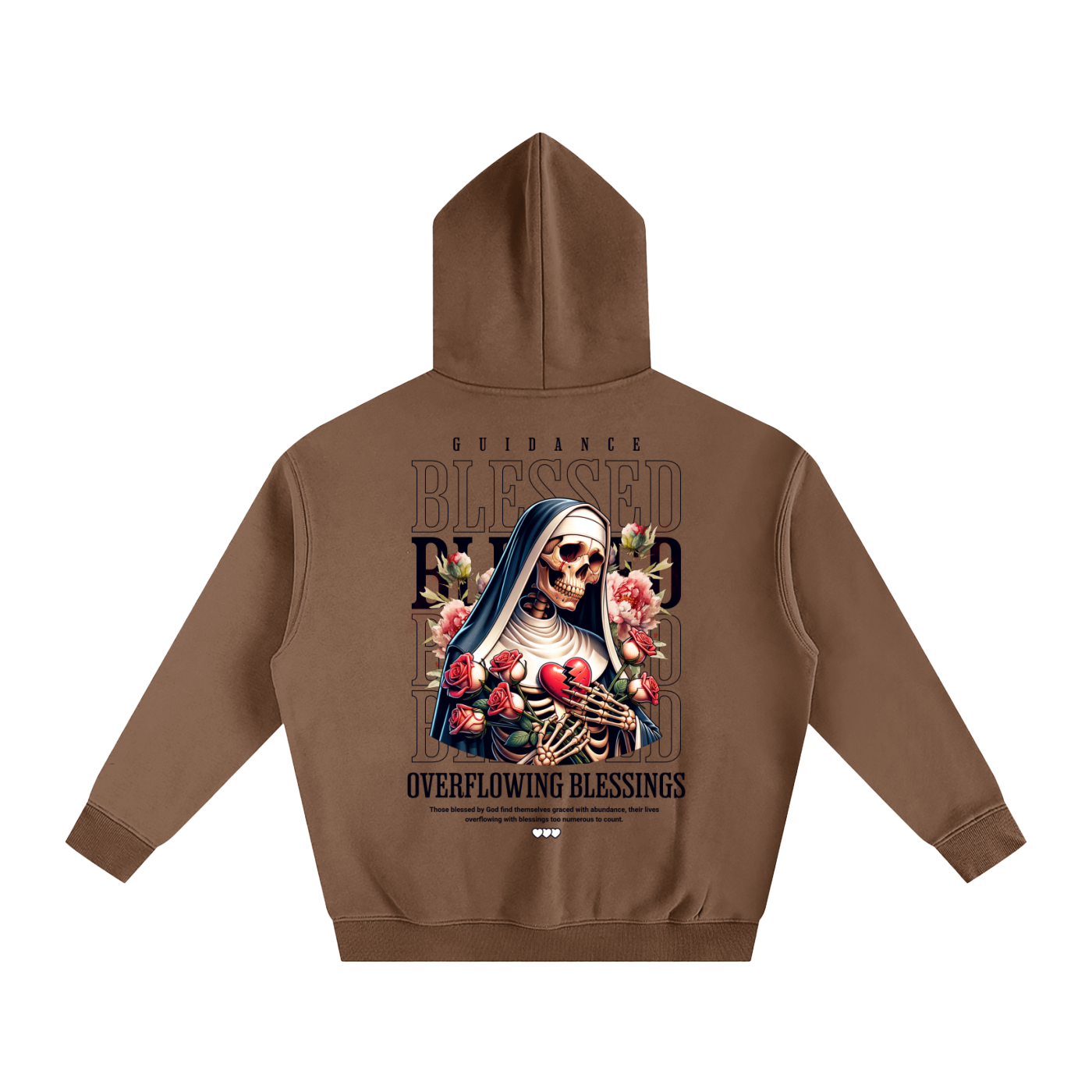 Blessed Nun Oversize Fleeced Hoodie