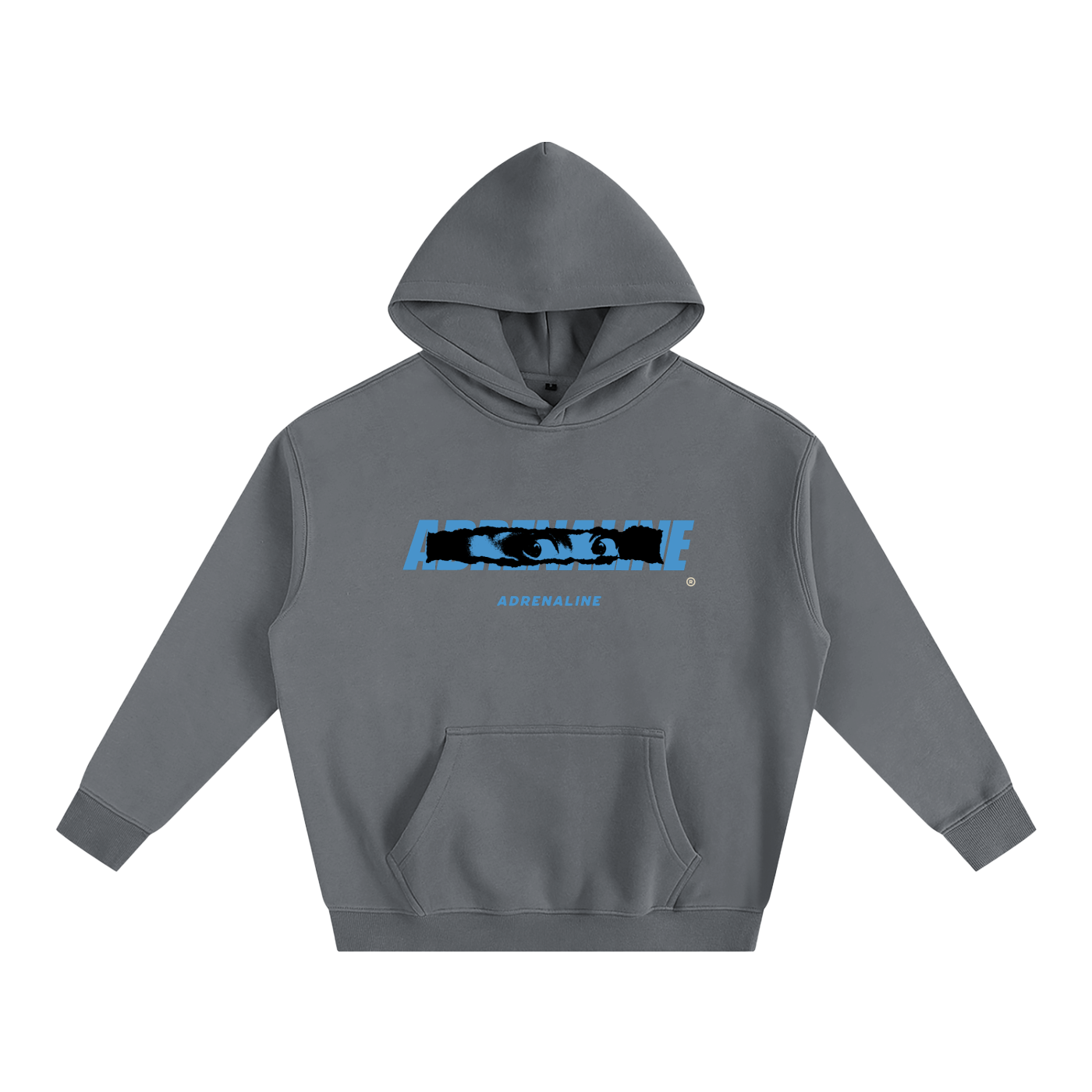 Adrenaline Y2K Oversize Fleeced Hoodie