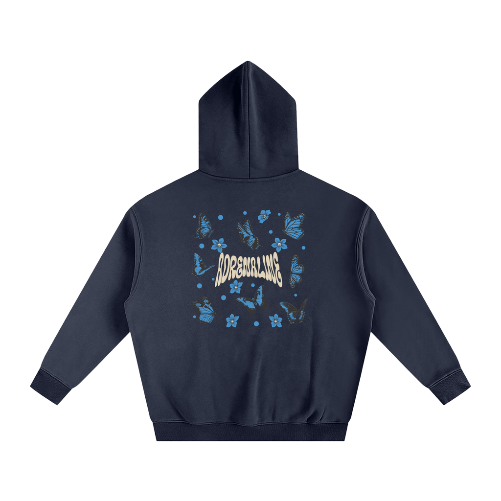 Adrenaline Y2K Oversize Fleeced Hoodie