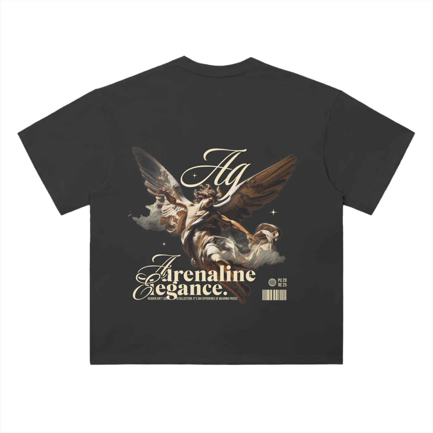 Adrenaline Elegance Drop Shoulder T-Shirt
