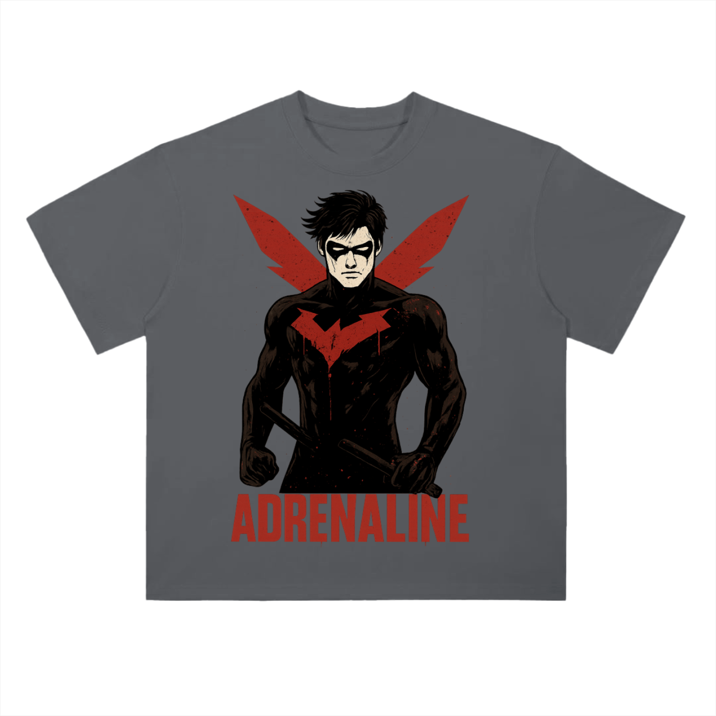 Heavyweight Drop Shoulder Cotton T-Shirt