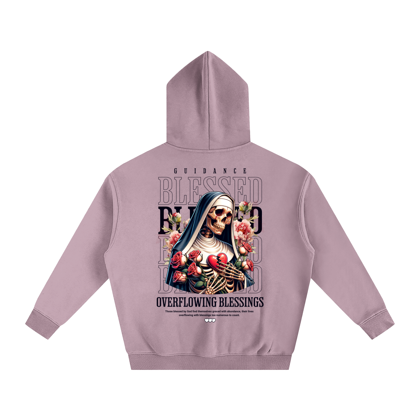 Blessed Nun Oversize Fleeced Hoodie