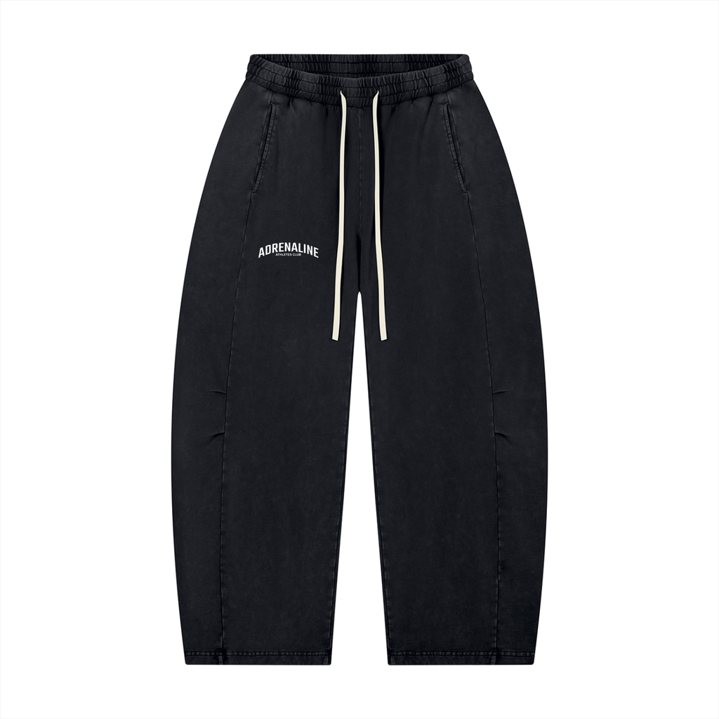 Adrenaline Mineral Wash Barrel Leg Pants