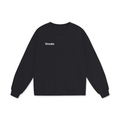 Heavyweight Drop Shoulder Oversized Sweatshirt Roses