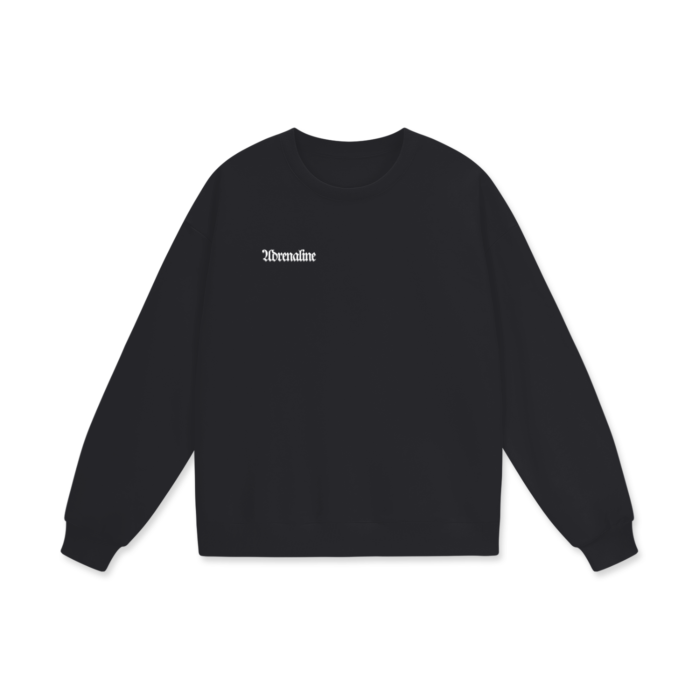 Heavyweight Drop Shoulder Oversized Sweatshirt Roses