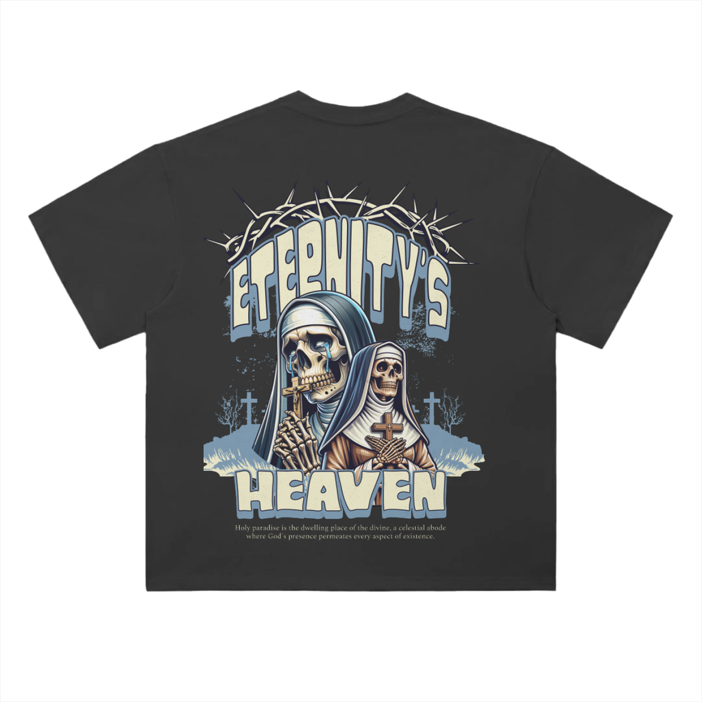 Entity Heaven Drop Shoulder T-Shirt - 300 GSM