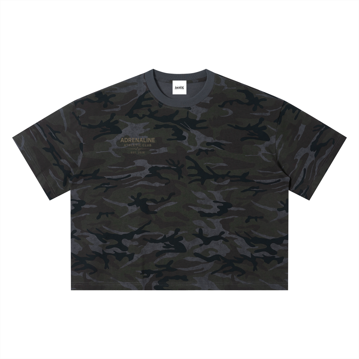 Unisex Camo Boxy T-Shirt