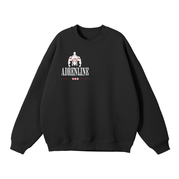 Streetwear Unisex Solid Color Fleece Pullover