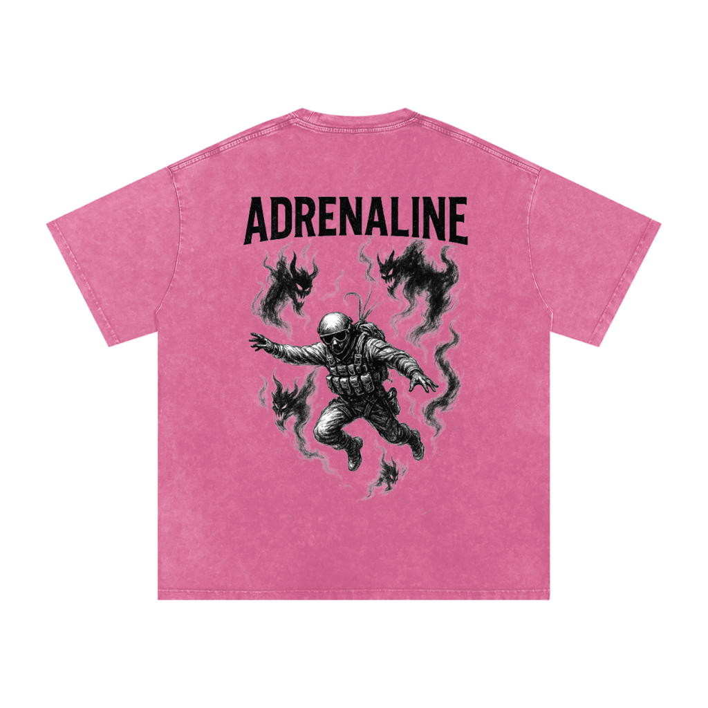 Acid Wash Oversize T-Shirt - 250 GSM