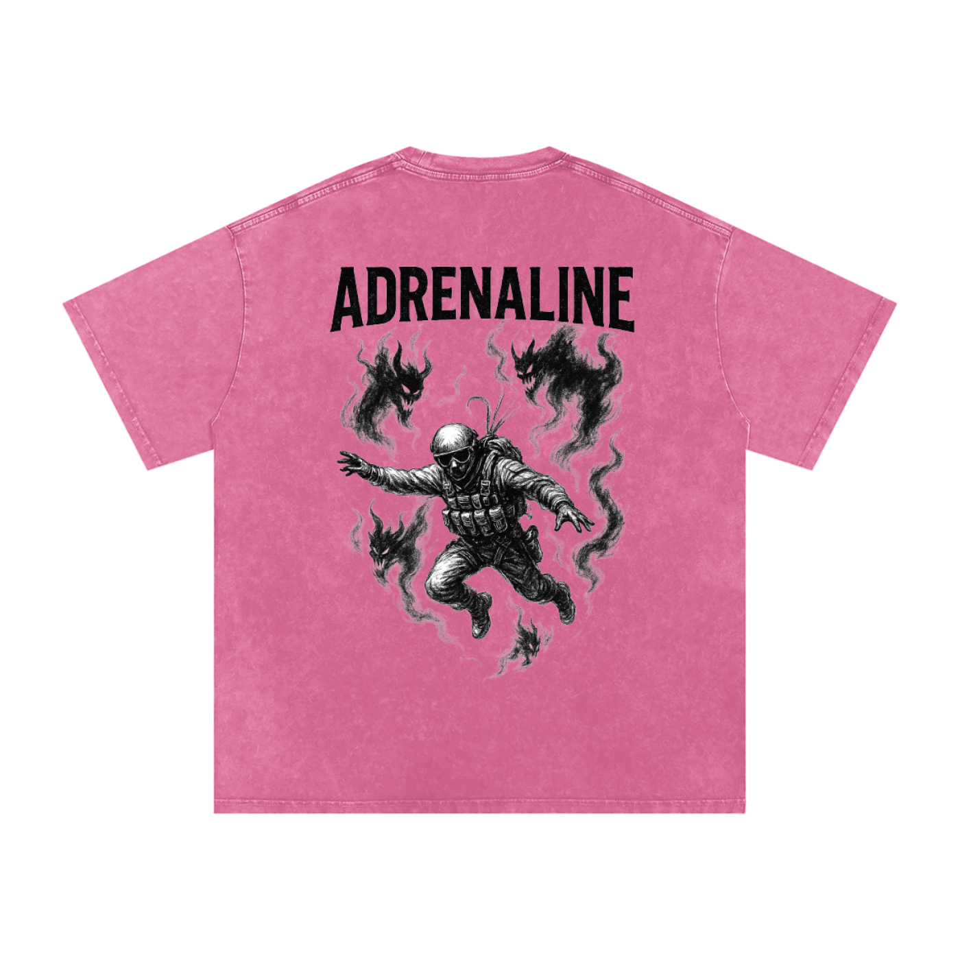 Acid Wash Oversize T-Shirt - 250 GSM