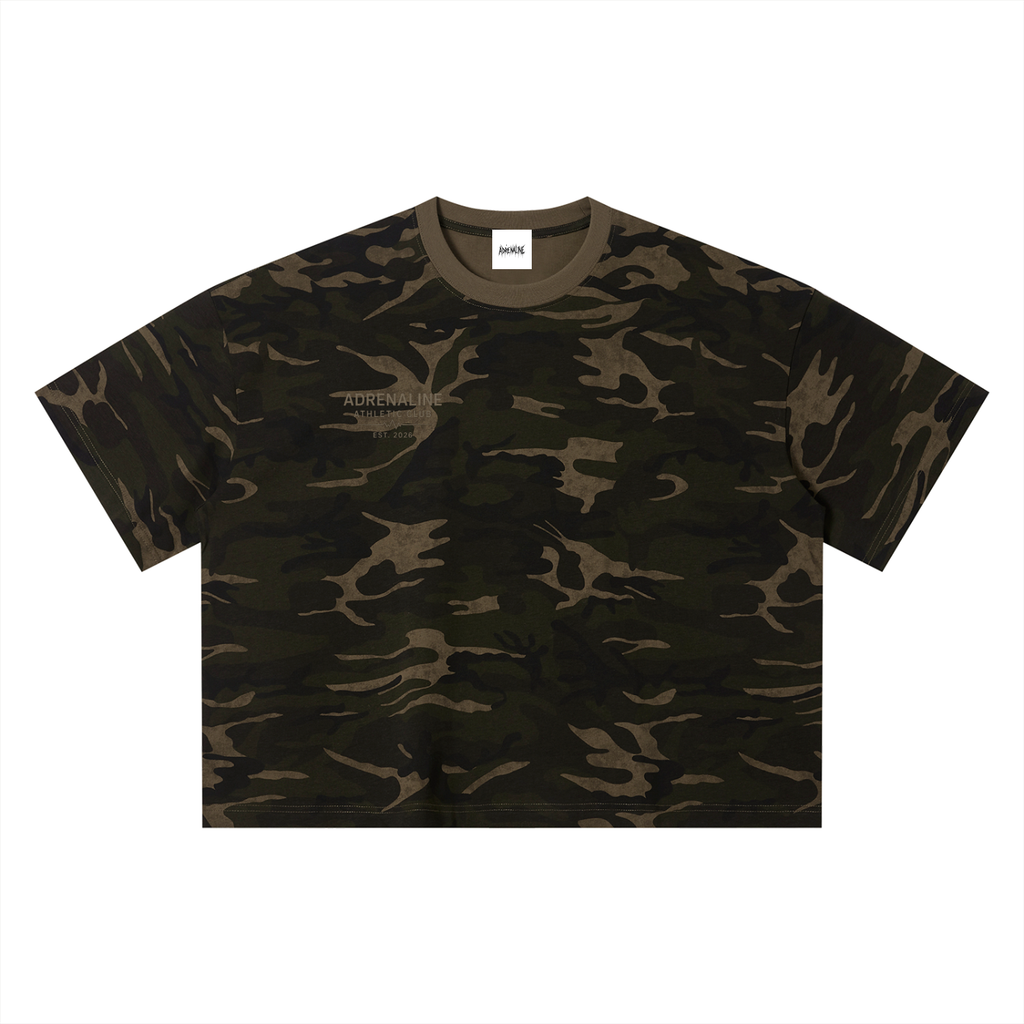 Unisex Camo Boxy T-Shirt