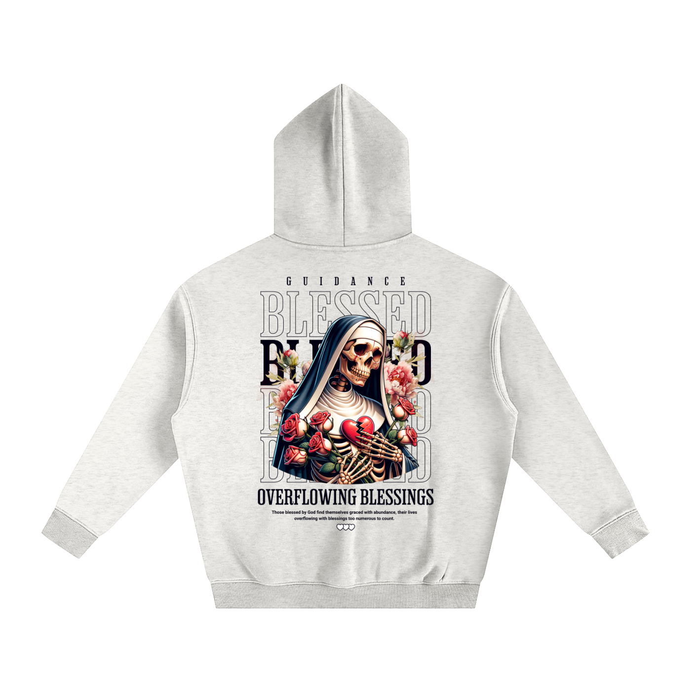 Blessed Nun Oversize Fleeced Hoodie