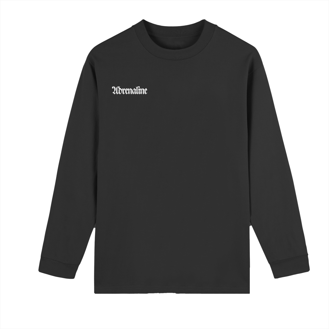 Unisex Crew Neck 270g Heavyweight 100% Cotton Drop Shoulder Long Sleeve Shirt