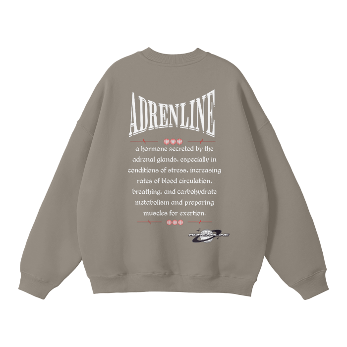 Streetwear Unisex Solid Color Fleece Pullover