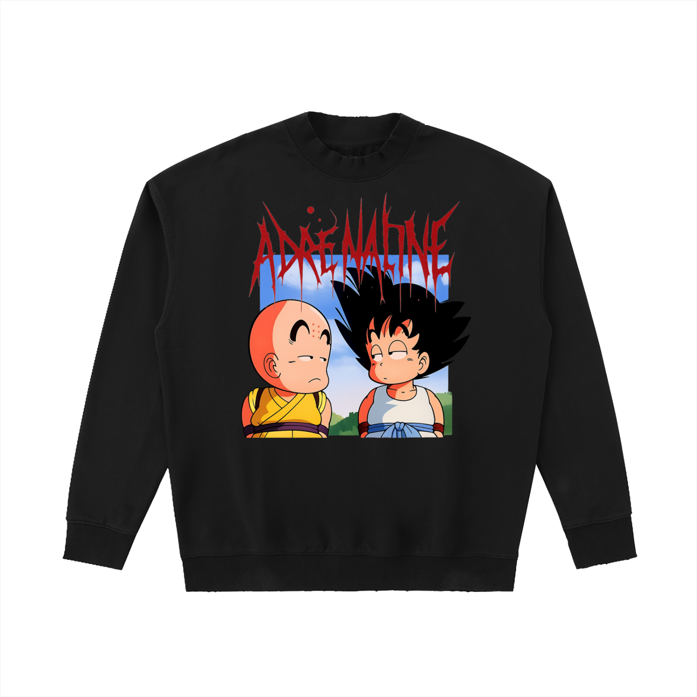 Drop Shoulder Crewneck Sweatshirt