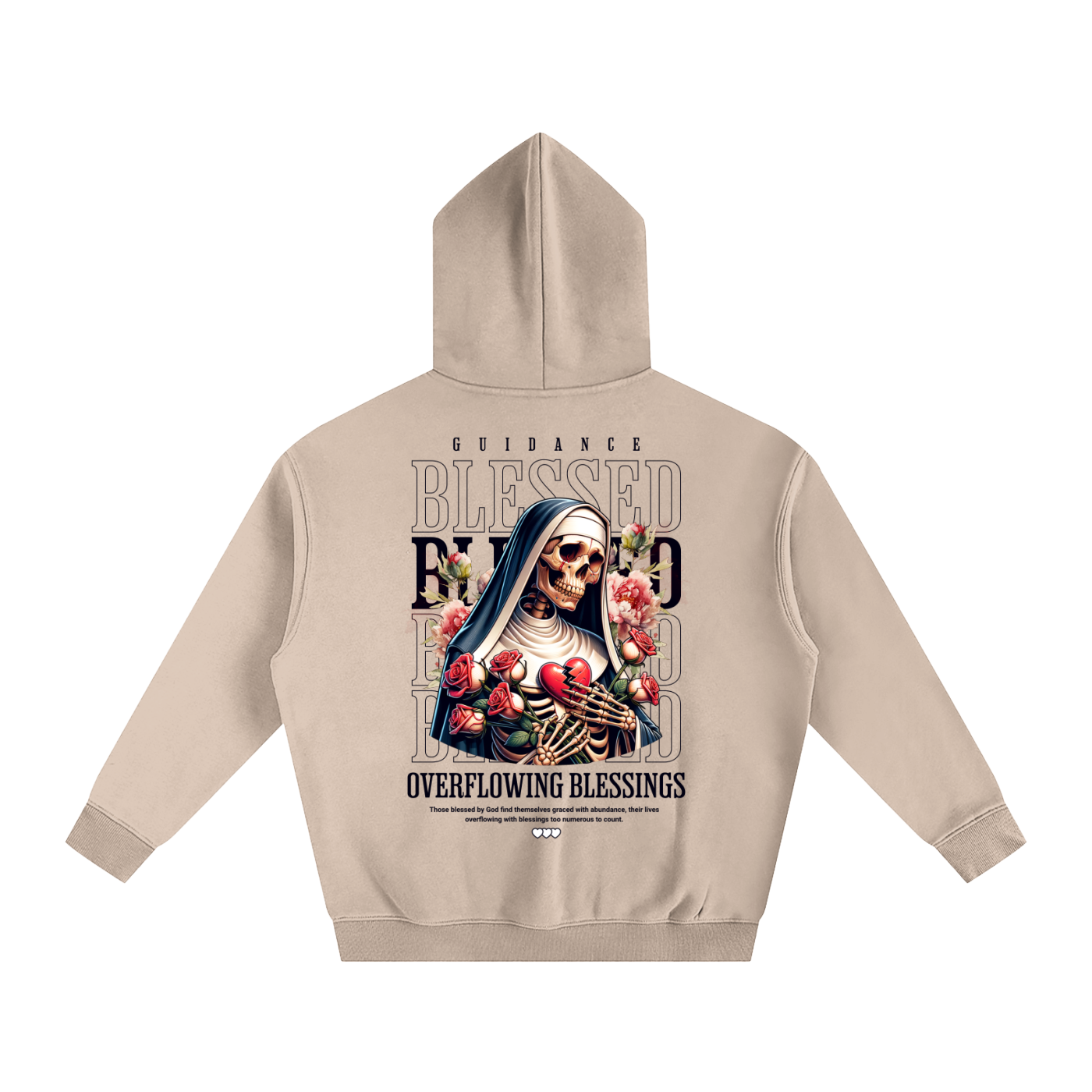 Blessed Nun Oversize Fleeced Hoodie