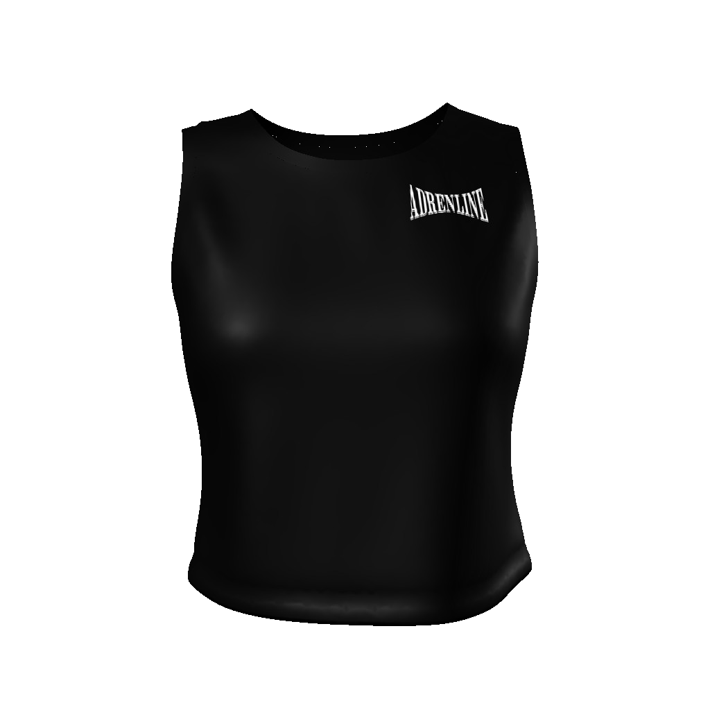 Adrenaline Women's Fitted Crop Tank Top